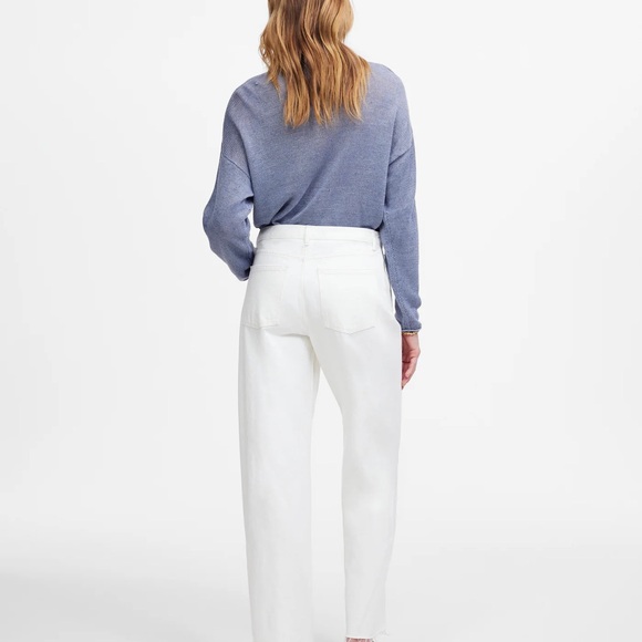 Madewell Pieced Barrel Jeans NWT - Picture 4 of 8